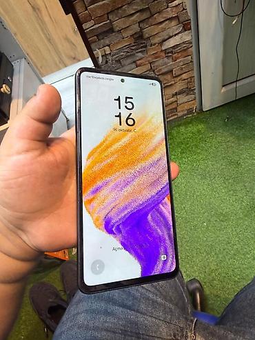 pult samsung: Samsung Galaxy A53 5G, 128 GB, rəng - Qara — 4