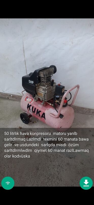 Avtomobil kompressorları və nasosları: Hava Kompresoru su kompresoru Şekillerde qiymətlər məlumatlar unvan — 14