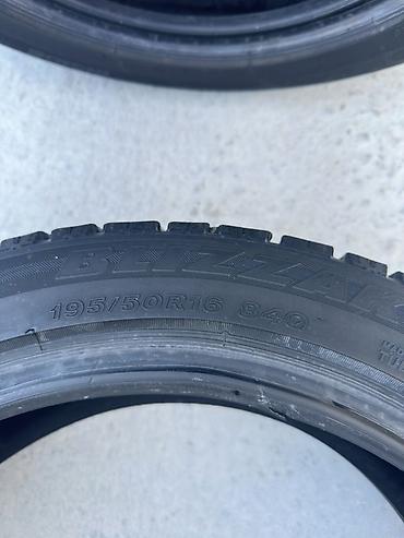 elantra n: Шины 195 / 50 / R 16, Зима, Б/у, Комплект, Легковые, Япония, Bridgestone — 3