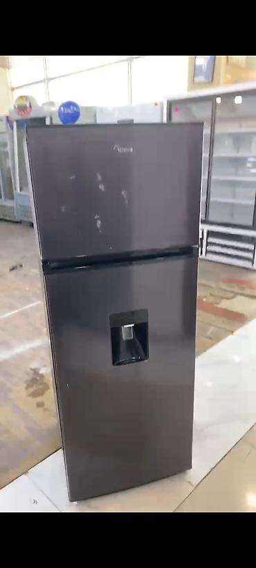 Midea iki qapılı soyuducu - Rəng: Dark inox (boz-metalik) - Üstdə
