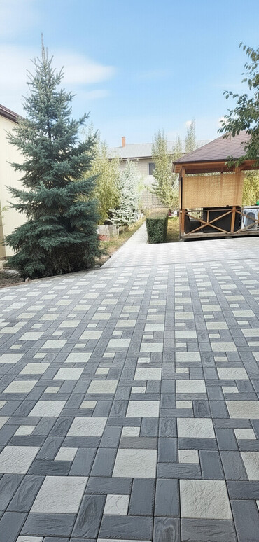 Евробрусчатка: Брусчатканы кооз,сапаттуу,жарашыктуу кылып коюуп беребиз.сапатына — 1