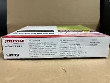 Pojačala i prijemnici: Telestar Diginova AS 1 – HDTV satelitski risiver (ORF Digital Direkt — 21