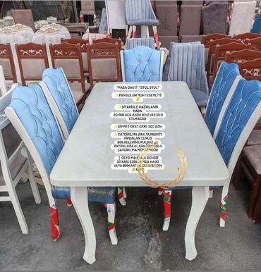 Divanlar: Qonaq otağı üçün, Yeni, 6 stul lalafo.az -da Divanlar: Qonaq otağı üçün, Yeni, 6 stul