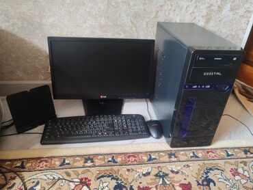 en ucuz laptop fiyatları: Stolüstü kompyuter komplekt şəklində satılır Təzə kimidir, istifadə
