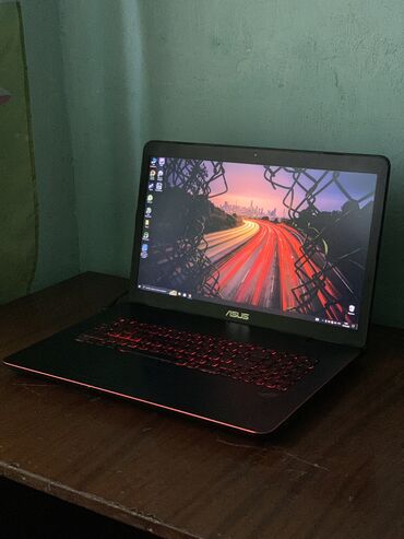 продать компьютер на запчасти: Ноутбук, Asus, 16 ГБ ОЭТ, Intel Core i7, 17.3 ", Колдонулган, Оюндар үчүн, эс тутум HDD + SSD