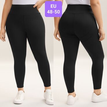 crivit helanke: 4XL (EU 48), bоја - Crna, Jednobojni