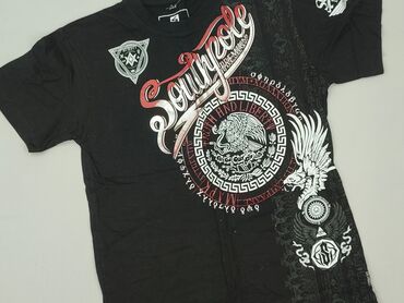 czarne sandaly na slupku ccc: T-shirt for men, size S