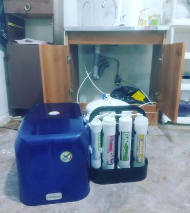 Su filtrləri: Puretech su filtrləri üçün kartriclər dəsti. Dəstdə 3 önləyici filtr — 39