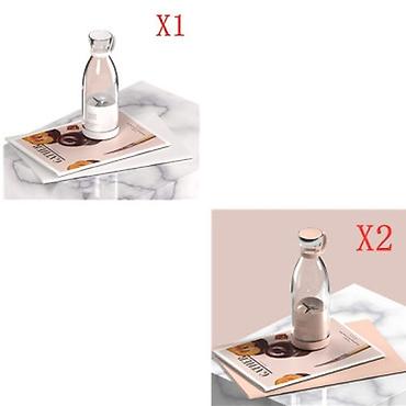 Blenderi, mikseri: Prenosivi mini blender za smoothie/sok – bočica sa ugrađenim noževima — 13