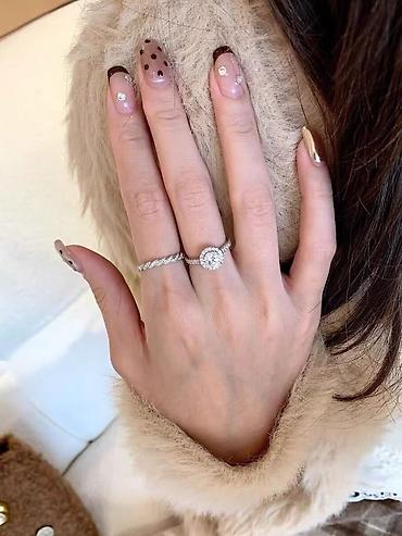 Серебряные кольца: Кольцо, Проба 925, Женские, Новый — 8