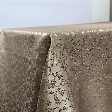 elegantni stolnjaci: Fa, Jacquard dekorativna tkanina sa reljefnim floralnim uzorkom - — 3