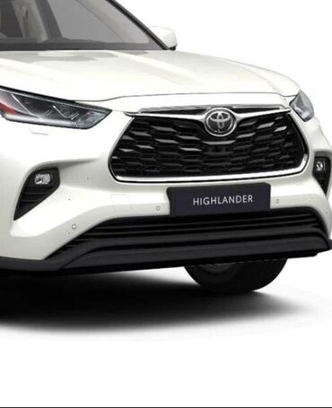 бампер хайландер: Накладка на бампер Передний Toyota, Новый, Аналог
