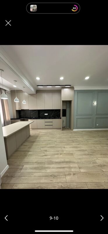 квартира ремонт прямой хозяин: 2 комнаты, 52 м², Элитка, 10 этаж, Евроремонт