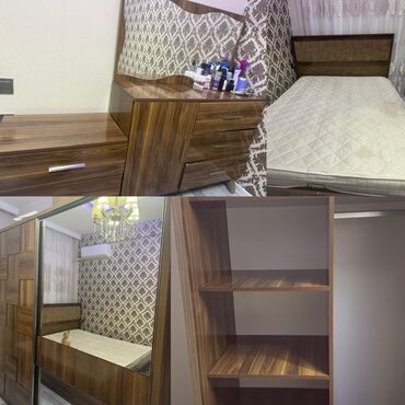 Divan və kreslo dəstləri: Yataq dəsti satılır 675₼. Çatdırılma quraşdırılma daxil. Əla