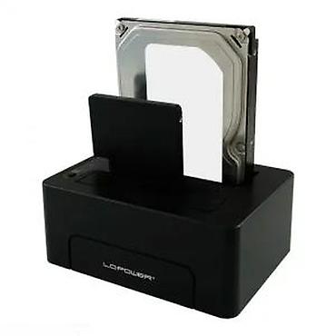 Doking stanice: LC-Power LC-DOCK-C – USB 3.1 Gen 2 Type‑C dvostruka docking stanica za — 16