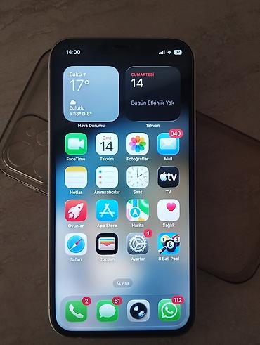 Apple iPhone: IPhone 12, 128 GB, White Titanium, Face ID — 1