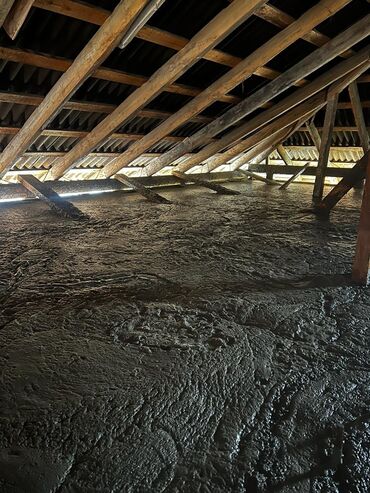 Строительство и ремонт: Заливка потолка утепление крыши и стяжка теплого пола с пена бетонам