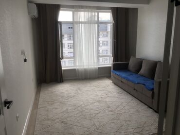 квартира без мебели в аренду: 1 бөлмө, 40 кв. м, Элитка, 14 кабат, Евроремонт