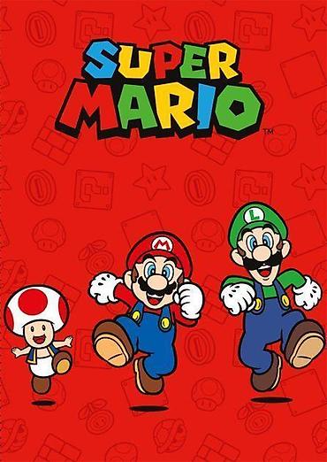 baloni vode za aparate: Baloo Ćebe 100x140cm Super Mario Model 2 Mekano i plišano ćebe sa — 1