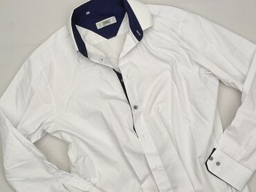 marynarka i koszula: Shirt for men, XL (EU 42), condition - Perfect