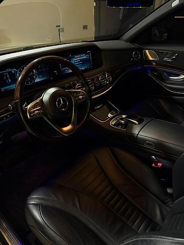 Продажа авто: Mercedes-Benz S-Class: 2019 г., 4 л, Автомат, Бензин, Седан — 6
