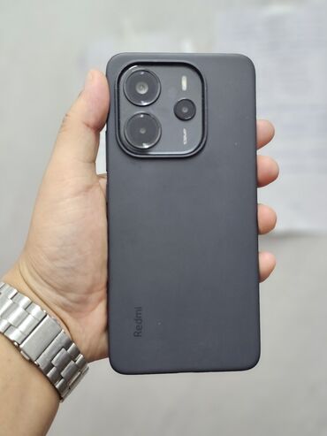 продажа телефонов: Redmi, Redmi Note 14, Колдонулган, 128 ГБ, түсү - Кара, 1 SIM, 2 SIM