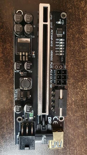 Videokartlar: GPU Riser 010s GPU Riser / PCIe Riser Card satılır. Hamısı işləkdir — 6