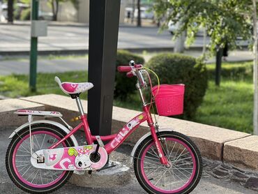 Детские велосипеды: Детский велосипед, 2-колесный, 4 - 6 лет, Для девочки, Б/у