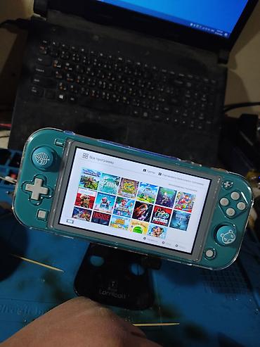 купить switch: Nintendo switch lite чипованный(прошитый) внутренняя память 33гб+64гб — 2