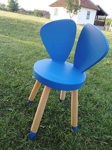 Setovi stolova i stolica: Zeka mis stolice fi26cm 3000din zeka mis fi 30 3100din kruna — 2