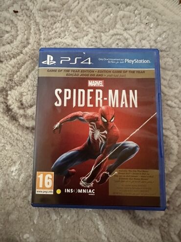 телефоны бу: Marvel's Spider-Man, Экшен, Диск, PS4 (Sony Playstation 4)