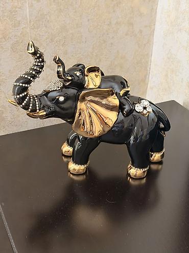 sufre dekoru: Fiqur, Keramika, rəng - Qara — 1