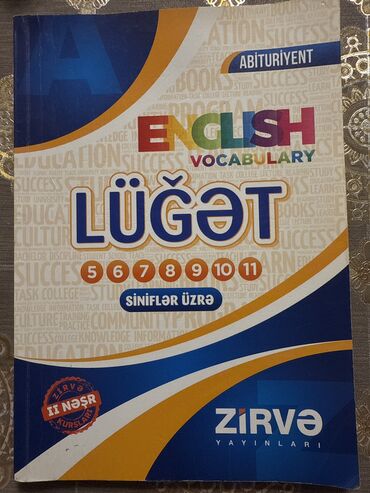 orfoqrafiya ve orfoepiya lugeti: Zirvə kursları ingilis dili lüğəti Bir az istifadə olunub amma, içi