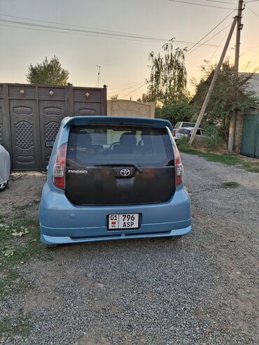 авто легковой: Toyota Passo (хэтчбек, 5 дверей), цвет голубой. Основные особенности