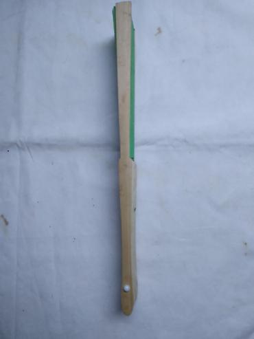 Ostali kućni dekor: Lepeza drvena 21-22 cm. polovna.3 KOM.Cena za kom — 3