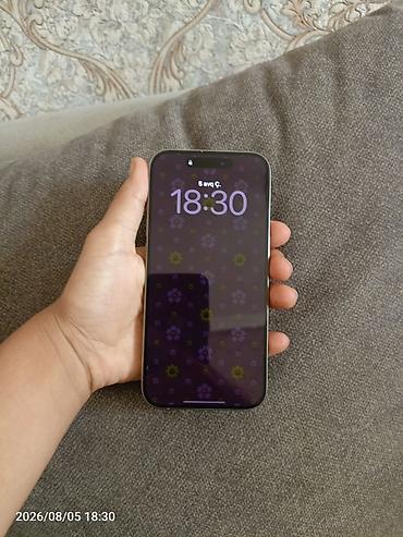 adapterlər iphone: IPhone 15 Pro, Gümüşü, Face ID — 3