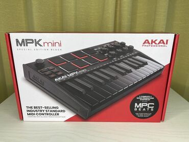 idman avadanlığı: AKAI MPK Mini MK3 Black Использовал очень короткий срок в домашних