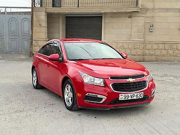 cruze led: Chevrolet Cruze – Qırmızı sedan - Kuzov: sedan, parlaq qırmızı rəng - — 4