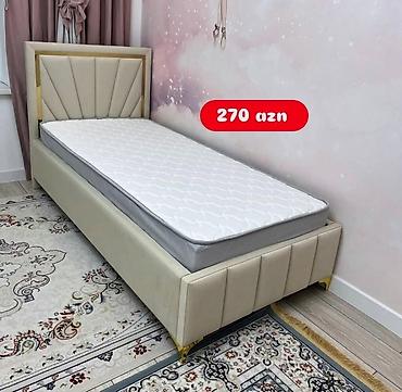 Çarpayılar: Yeni, Təknəfərlik çarpayı, Bazasız, Matras ilə, Siyirməsiz, Azərbaycan — 1