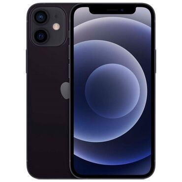 12 про макс цена бишкек бу: IPhone 12 mini, Колдонулган, 128 ГБ, Кара, Куту, 77 %