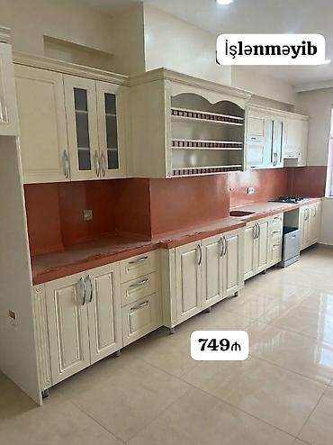 yeni mebellər: *749₼ işlənməyib membran MƏTBƏX mebeli SATILIR*‼️ Yenidir ÖLÇÜ:-6.5 — 1