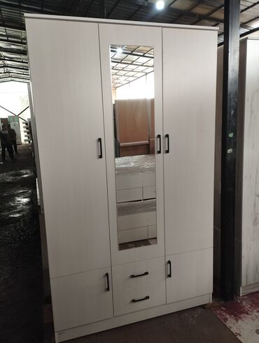 Шкафы для одежды: Шкаф для одежды, Новый, Прямой, ЛДСП — 14