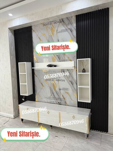 TV altlığı: Yeni, Düz TV altlığı, Polkalı, Laminat, Azərbaycan — 4