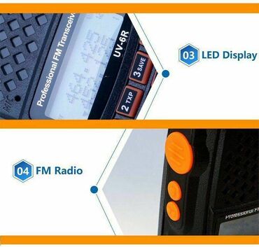 Ostali proizvodi za sport i razonodu: Toki-Voki-Baofeng-UV-6R-Dual-Band-7w Baofeng UV-6R max snage 7wati — 6