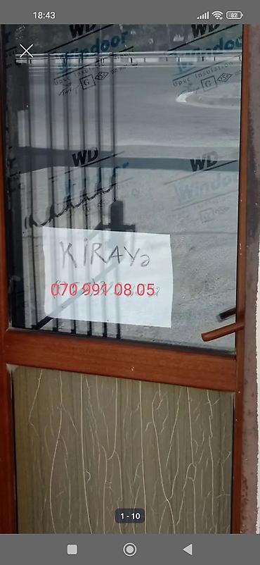 Kirayə verilir bir otaqdır, içinde her saraiti var yol