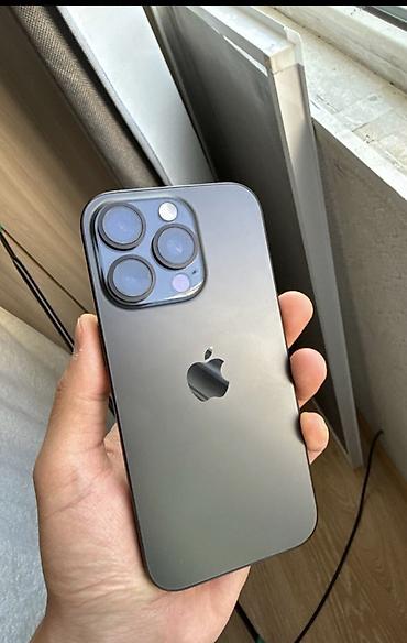 IPhone 16 Pro, Б/у, 256 ГБ, Графит, Защитное стекло, Кабель, Коробка, 89 %