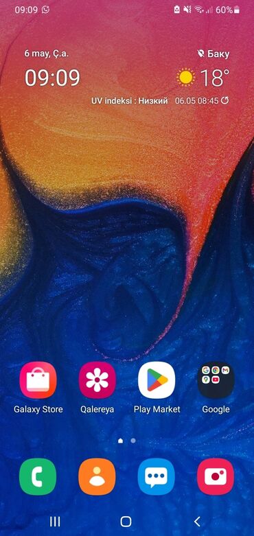 samsung s8500 wave 8gb: Samsung A10e, 2 GB, rəng - Qara, Face ID