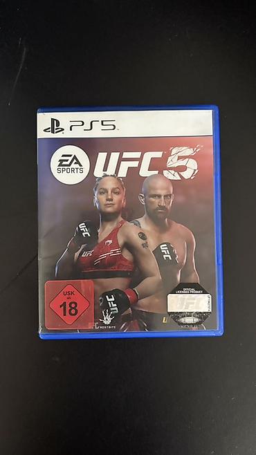 EA Sports UFC 5 — дисковая версия для PlayStation 5. Особенности: -