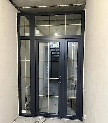 villa şəkilləri: Plastik qapı-pəncərə sistemləri və şüşələmə işləri təqdim olunur — 1