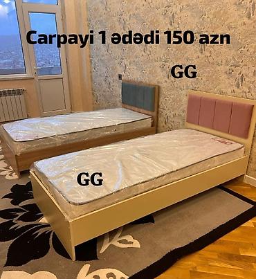 selofan: Tək nəfərlik çarpayılar – 1 ədəd 150 AZN. - Ölçü: standart tək yerlik — 1